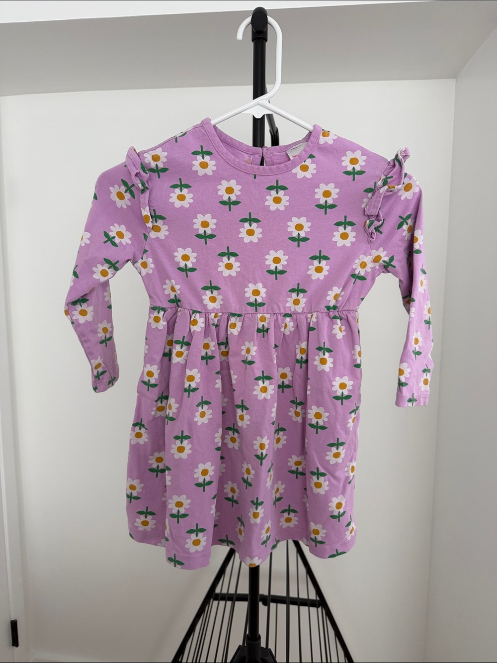 Hanna Andersson Girls long sleeve play dress with pockets. Size 5